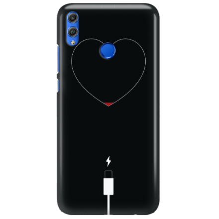 Etui na telefon HUAWEI HONOR 8X LOW BATTERY