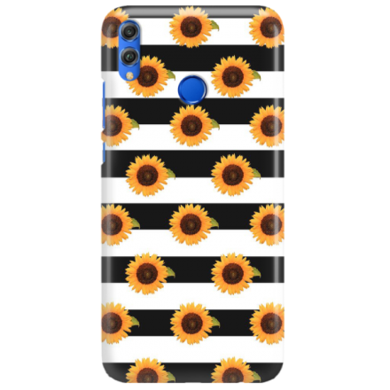 Etui na telefon HUAWEI HONOR 8X SŁONECZNIKI