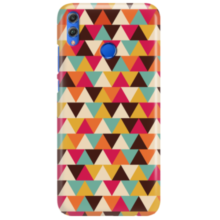 Etui na telefon HUAWEI HONOR 8X TRIANGLES TRÓJKĄTY