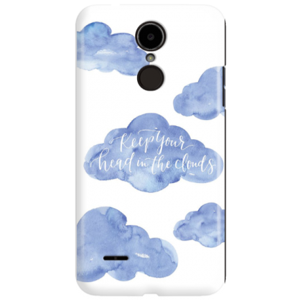 Etui na telefon LG K4 2017 / K8 2017 KEEP YOUR HEAD IN THE CLOUDS