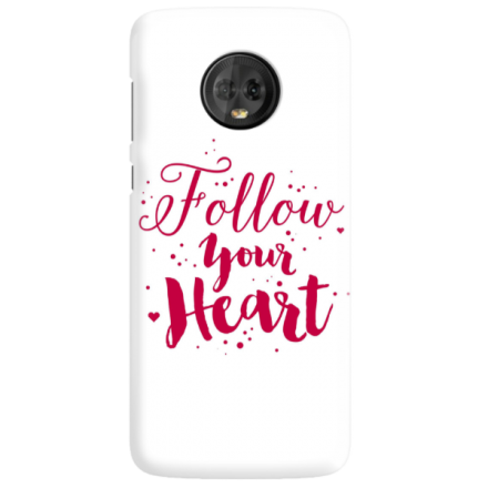 Etui na telefon MOTOROLA MOTO G6 FOLLOW YOUR HEART