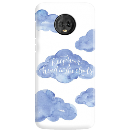 Etui na telefon MOTOROLA MOTO G6 KEEP YOUR HEAD IN THE CLOUDS