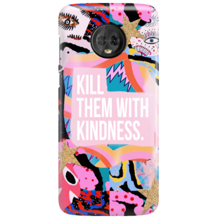 Etui na telefon MOTOROLA MOTO G6 KILL THEM WITH KINDNESS