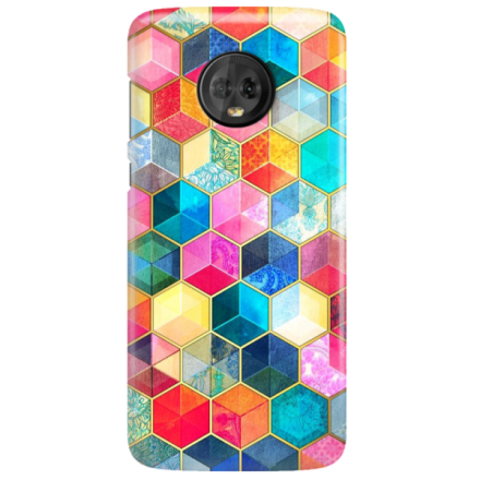 Etui na telefon MOTOROLA MOTO G6 KOLOROWE COLORFULL