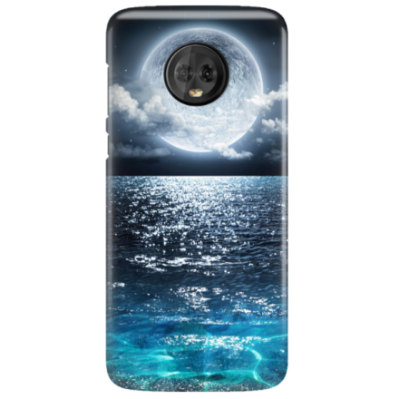 Etui na telefon MOTOROLA MOTO G6 KSIĘŻYC NOC