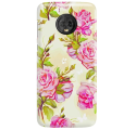 Etui na telefon MOTOROLA MOTO G6 KWIATY FLOWERS