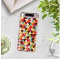 Etui na telefon SAMSUNG GALAXY A80 TRIANGLES TRÓJKĄTY