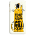 Etui na telefon SAMSUNG GALAXY J4 2018 HOME IS WHERE THE CAT IS