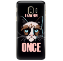 Etui na telefon SAMSUNG GALAXY J4 2018 I HAD FUN ONCE