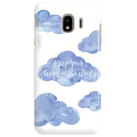 Etui na telefon SAMSUNG GALAXY J4 2018 KEEP YOUR HEAD IN THE CLOUDS
