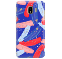 Etui na telefon SAMSUNG GALAXY J4 2018 PIÓRKA