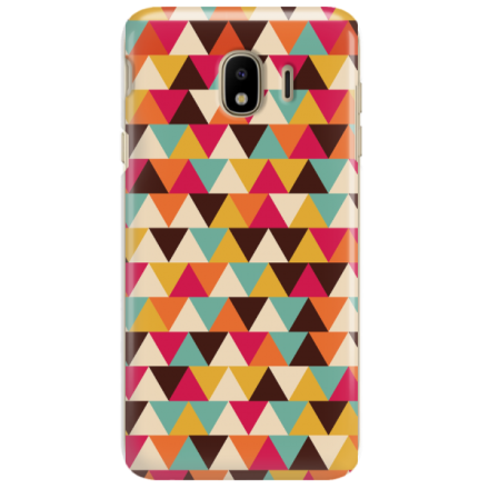 Etui na telefon SAMSUNG GALAXY J4 2018 TRIANGLES TRÓJKĄTY