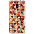 Etui na telefon SAMSUNG GALAXY J4 2018 TRIANGLES TRÓJKĄTY