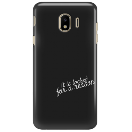 Etui na telefon SAMSUNG GALAXY J4 PLUS 2018 IT IS LOCKER FOR A REASONS