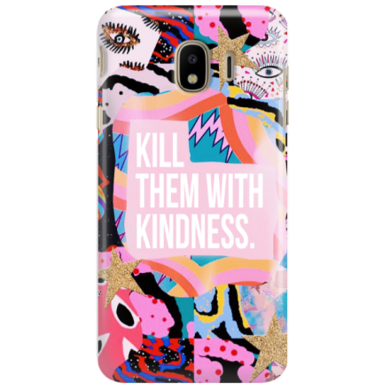 Etui na telefon SAMSUNG GALAXY J4 PLUS 2018 KILL THEM WITH KINDNESS