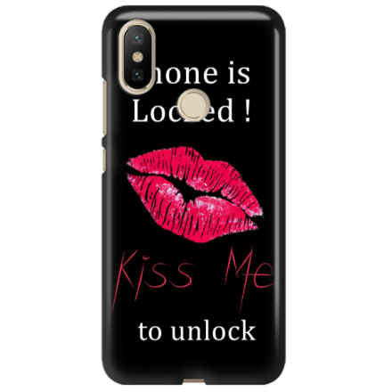 Etui na telefon XIAOMI MI A2 KISS ME TO UNLOCK