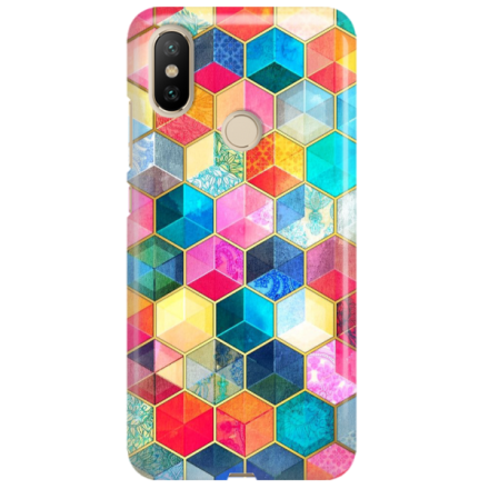 Etui na telefon XIAOMI MI A2 KOLOROWE COLORFULL