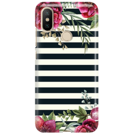 Etui na telefon XIAOMI MI A2 KWIATY WIOSENNE