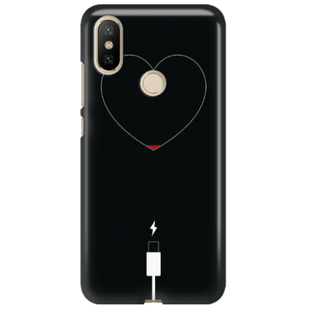 Etui na telefon XIAOMI MI A2 LOW BATTERY