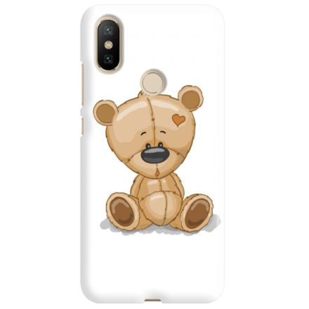 Etui na telefon XIAOMI MI A2 PLUSZOWY MIŚ