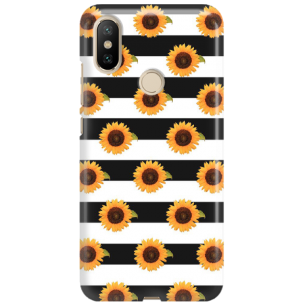 Etui na telefon XIAOMI MI A2 SŁONECZNIKI