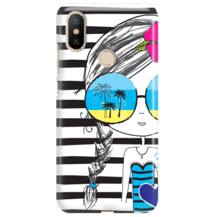 Etui na telefon XIAOMI MI A2 SUMMER GIRL