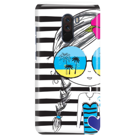 Etui na telefon XIAOMI POCO F1 SUMMER GIRL