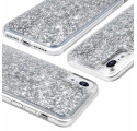 ETUI LIQUID SPARKLE NA TELEFON IPHONE 6 SREBRNY