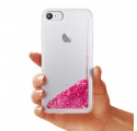 ETUI LIQUID SPARKLE NA TELEFON IPHONE 7/8  4.7 RÓŻOWY