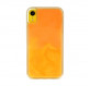 ETUI LIQUID NEON NA TELEFON IPHONE XR POMARAŃCZOWY