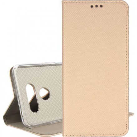 ETUI BOOK MAGNET NA TELEFON LG K50S ZŁOTY