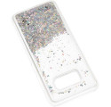 ETUI LIQUID SPARKLE NA TELEFON SAMSUNG GALAXY S8 SREBRNY