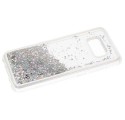 ETUI LIQUID SPARKLE NA TELEFON SAMSUNG GALAXY S8 SREBRNY