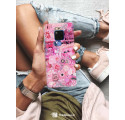 ETUI CLEAR NA TELEFON HUAWEI MATE 20 ALL PINK