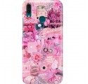 ETUI CLEAR NA TELEFON HUAWEI Y9 2019 ALL PINK