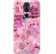 ETUI CLEAR NA TELEFON NOKIA 8.1 / X7 ALL PINK