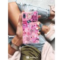ETUI CLEAR NA TELEFON SAMSUNG GALAXY A10 ALL PINK