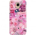 ETUI CLEAR NA TELEFON SAMSUNG GALAXY J6 2018 ALL PINK