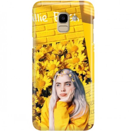 ETUI CLEAR NA TELEFON SAMSUNG GALAXY J6 2018 BILLIE EILISH 1