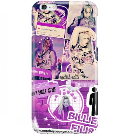 ETUI CLEAR NA TELEFON APPLE IPHONE 6 PLUS / 6S PLUS BILLIE EILISH 2