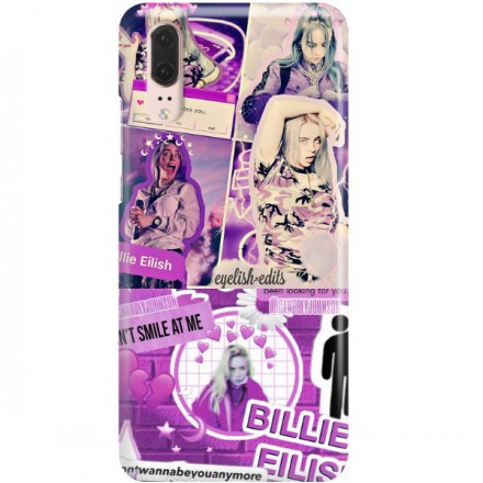 ETUI CLEAR NA TELEFON HUAWEI P20 BILLIE EILISH 2
