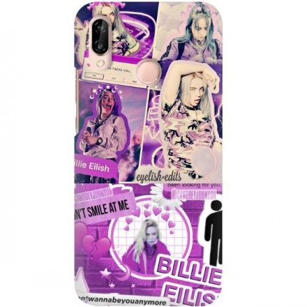 ETUI CLEAR NA TELEFON HUAWEI P20 LITE BILLIE EILISH 2