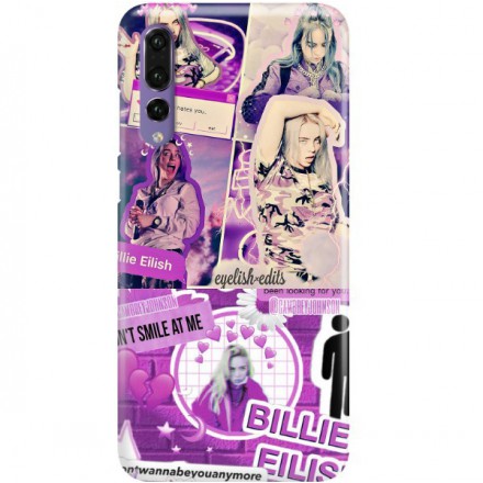 ETUI CLEAR NA TELEFON HUAWEI P20 PRO BILLIE EILISH 2