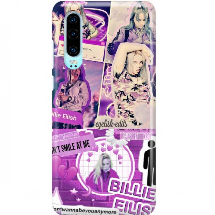 ETUI CLEAR NA TELEFON HUAWEI P30 BILLIE EILISH 2