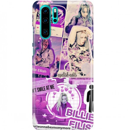 ETUI CLEAR NA TELEFON HUAWEI P30 PRO BILLIE EILISH 2