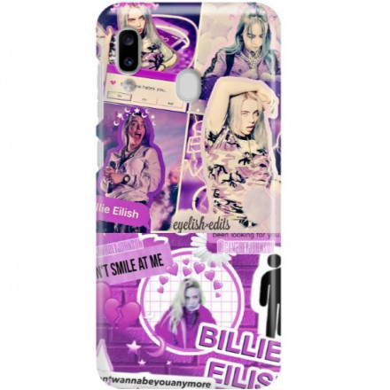 ETUI CLEAR NA TELEFON SAMSUNG GALAXY A20E BILLIE EILISH 2