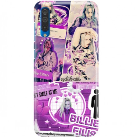 ETUI CLEAR NA TELEFON SAMSUNG GALAXY A50 BILLIE EILISH 2