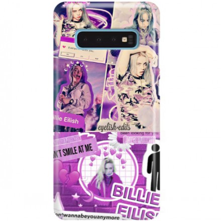 ETUI CLEAR NA TELEFON SAMSUNG GALAXY S10 BILLIE EILISH 2