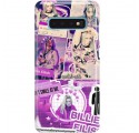 ETUI CLEAR NA TELEFON SAMSUNG GALAXY S10 BILLIE EILISH 2
