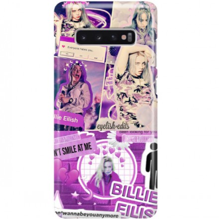 ETUI CLEAR NA TELEFON SAMSUNG GALAXY S10 PLUS BILLIE EILISH 2